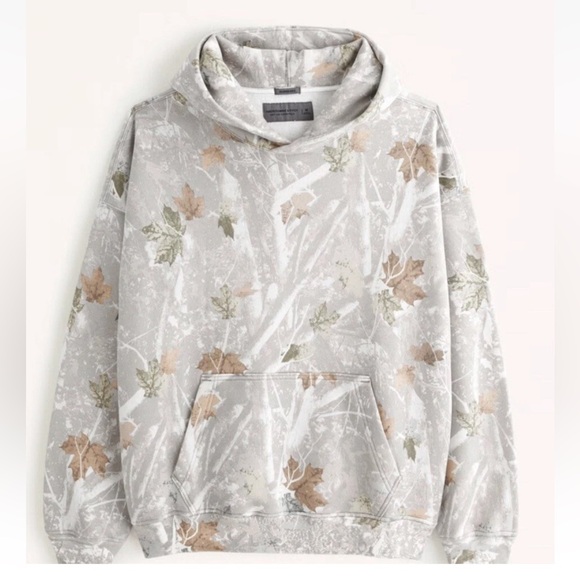 Abercrombie & Fitch Other - Abercrombie & Fitch Men’s Off White Camo Hoodie
